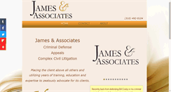 Desktop Screenshot of jamesandassociates.com